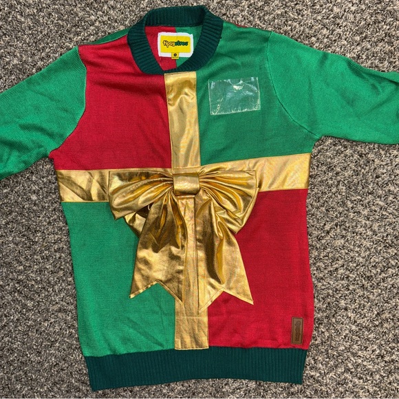 Women’s Tipsy Elves Christmas Gift Sweater - Picture 5 of 13
